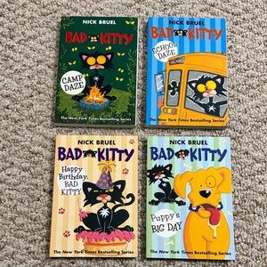 Bad Kitty Book Set by Nick Bruel
